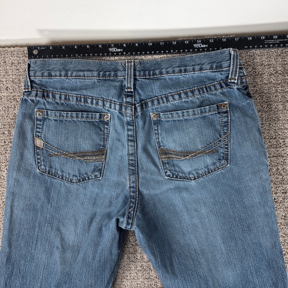 Ariat Mens M2 Straight Leg Jeans Blue Denim Size 34x34 Medium Wash Cotton - Picture 7 of 8